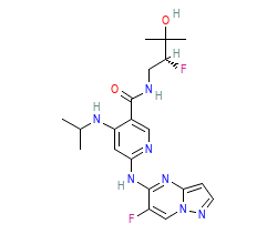 2D structure of the orthosteric ligand