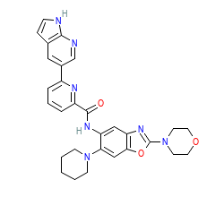 2D structure of the orthosteric ligand
