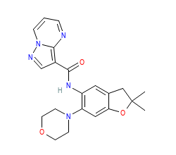 2D structure of the orthosteric ligand