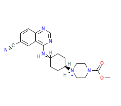 2D structure of the orthosteric ligand