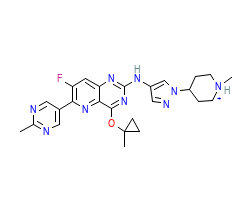 2D structure of the orthosteric ligand
