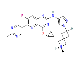 2D structure of the orthosteric ligand