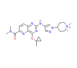 2D structure of the orthosteric ligand