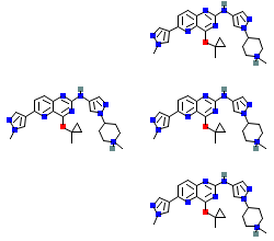 2D structure of the allostericligand