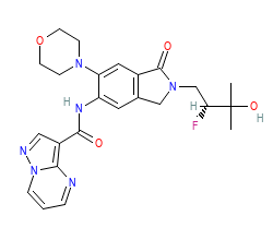 2D structure of the orthosteric ligand
