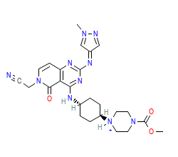 2D structure of the orthosteric ligand