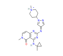 2D structure of the orthosteric ligand