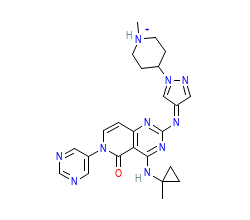 2D structure of the orthosteric ligand
