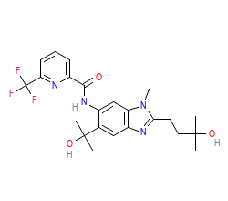 2D structure of the orthosteric ligand