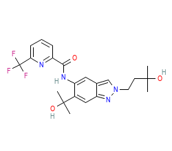 2D structure of the orthosteric ligand