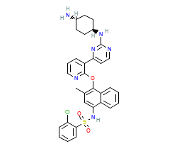 2D structure of the orthosteric ligand