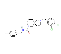 2D structure of the orthosteric ligand
