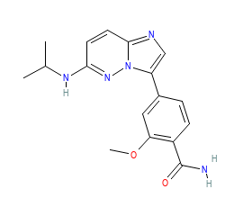 2D structure of the orthosteric ligand