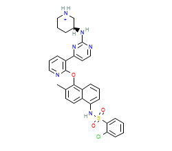 2D structure of the orthosteric ligand