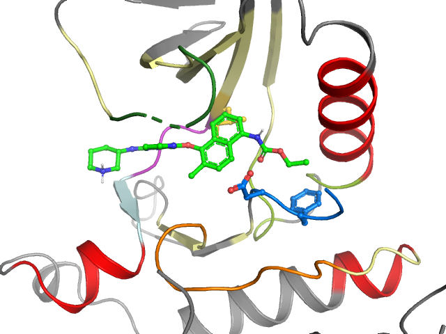 The orthosteric binding pocket