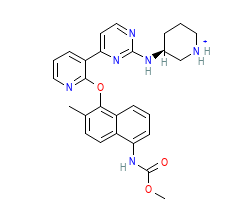 2D structure of the orthosteric ligand