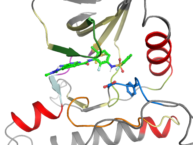 The orthosteric binding pocket