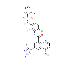 2D structure of the orthosteric ligand