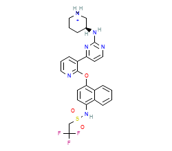 2D structure of the orthosteric ligand