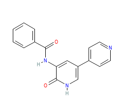 2D structure of the orthosteric ligand