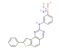 2D structure of the orthosteric ligand