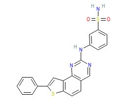 2D structure of the orthosteric ligand