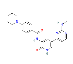 2D structure of the orthosteric ligand