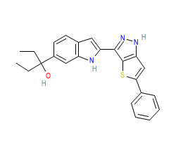 2D structure of the orthosteric ligand