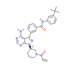 2D structure of the orthosteric ligand