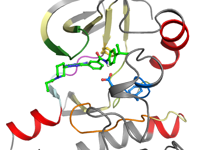 The orthosteric binding pocket