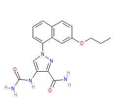 2D structure of the allostericligand