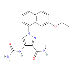 2D structure of the allostericligand