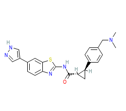 2D structure of the orthosteric ligand
