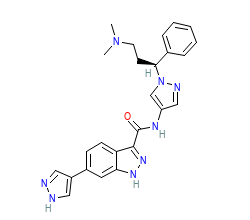 2D structure of the orthosteric ligand
