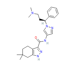 2D structure of the orthosteric ligand