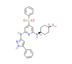 2D structure of the orthosteric ligand
