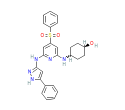 2D structure of the orthosteric ligand