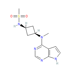 2D structure of the orthosteric ligand