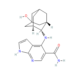 2D structure of the orthosteric ligand