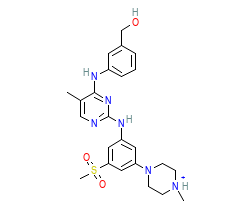 2D structure of the orthosteric ligand