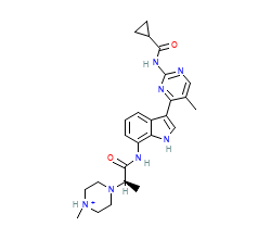 2D structure of the orthosteric ligand