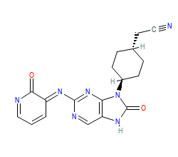 2D structure of the orthosteric ligand