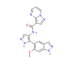 2D structure of the orthosteric ligand