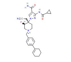 2D structure of the orthosteric ligand