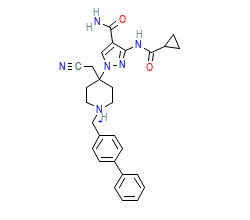 2D structure of the orthosteric ligand