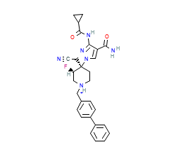 2D structure of the orthosteric ligand