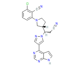 2D structure of the orthosteric ligand