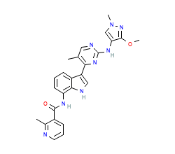2D structure of the orthosteric ligand