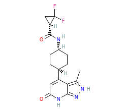 2D structure of the orthosteric ligand