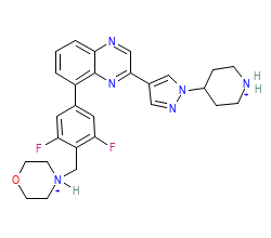 2D structure of the orthosteric ligand